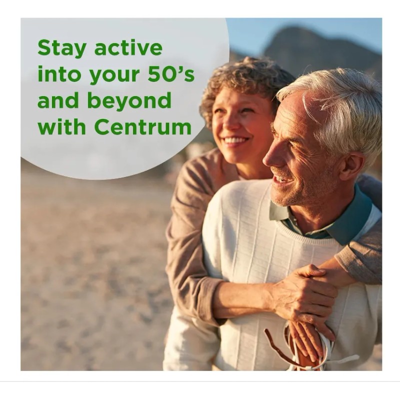 Centrum Silver Adults 50+ para hombres y mujeres 220 tabletas