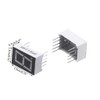 Celan 10pcs 0.55" 7 Segments 1 Digital LED Display Red