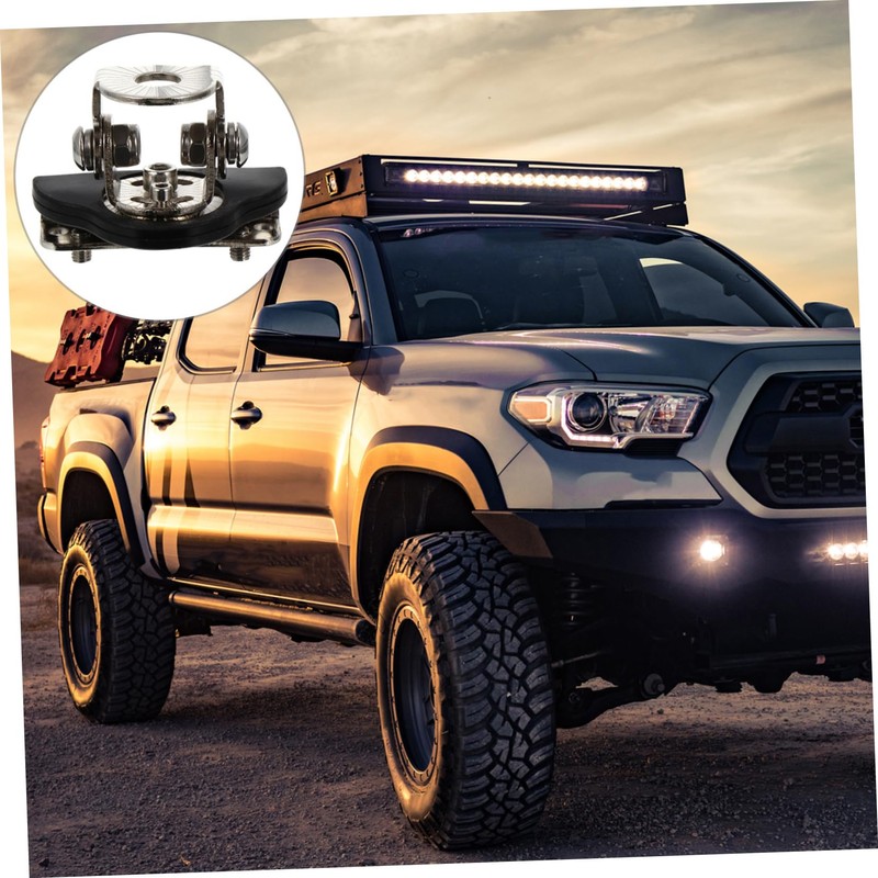 iplusmile 2pcs Light Bar Mounting Brackets Anti Work Light Clamp