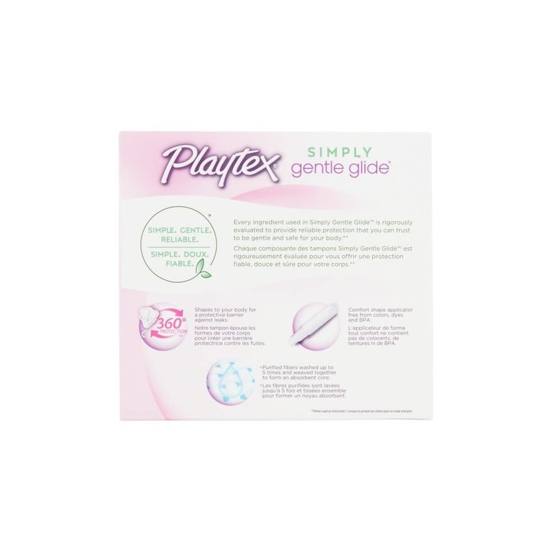 Playtex Gentle Glide 360 Tampons, Fresh Scent - Super Plus