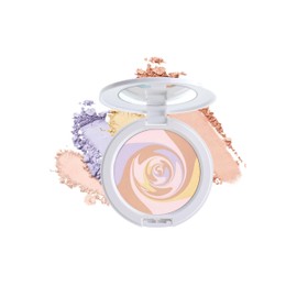 QUINS SPF 35 PA++ PRESTO Skin Proportioning Powder, Melty Beige, Shiny, Anti-Glare, UV Protection, Ceramide, Zinc Oxide Free