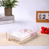 Acrylic Napkin Holder for Bathroom 9"x5" Guest Towel Holder for