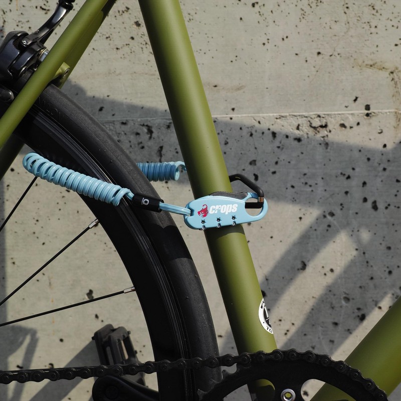 Crops Memory Cable Bicycle Lock Q-BIRO | 2mm Double x