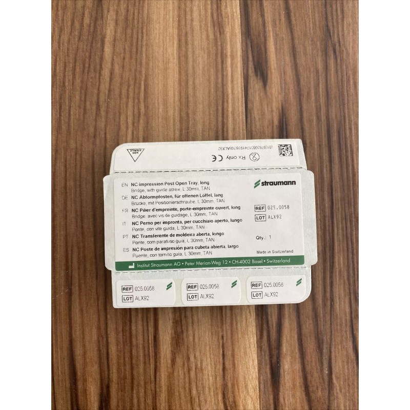 Straumann NC Open Tray Post - Long, Bridge