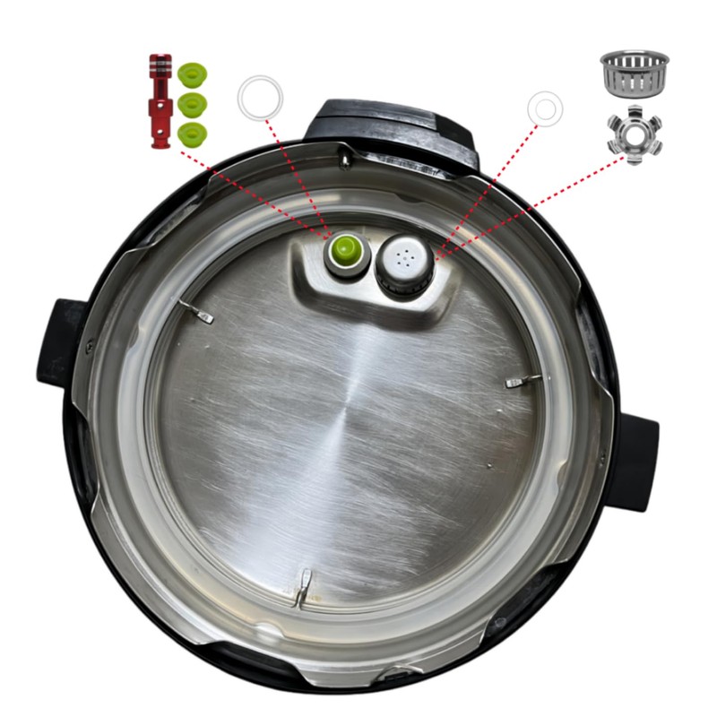 11PCS Replacement Parts for Instant Pot Old Version Duo/Duo Plus
