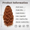 Auburn Wig 26 Inch Long Wavy Wigs for Women -