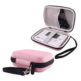 WERJIA Hard Carrying Case Compatible with Korg TM60BK/TM-50 Tuner Metronome,KLIQ MetroPitch - Metronome Tuner (Pink)