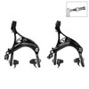 Road Bike Rim Brake R539 - Recessed - Pair -