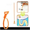 TIKA 6Pcs 25 Inch Hair Drain Cleaner Tool Set -Snake