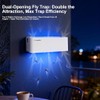 4 Pack White Fly Trap Indoor, Wall Sconce Fly Light