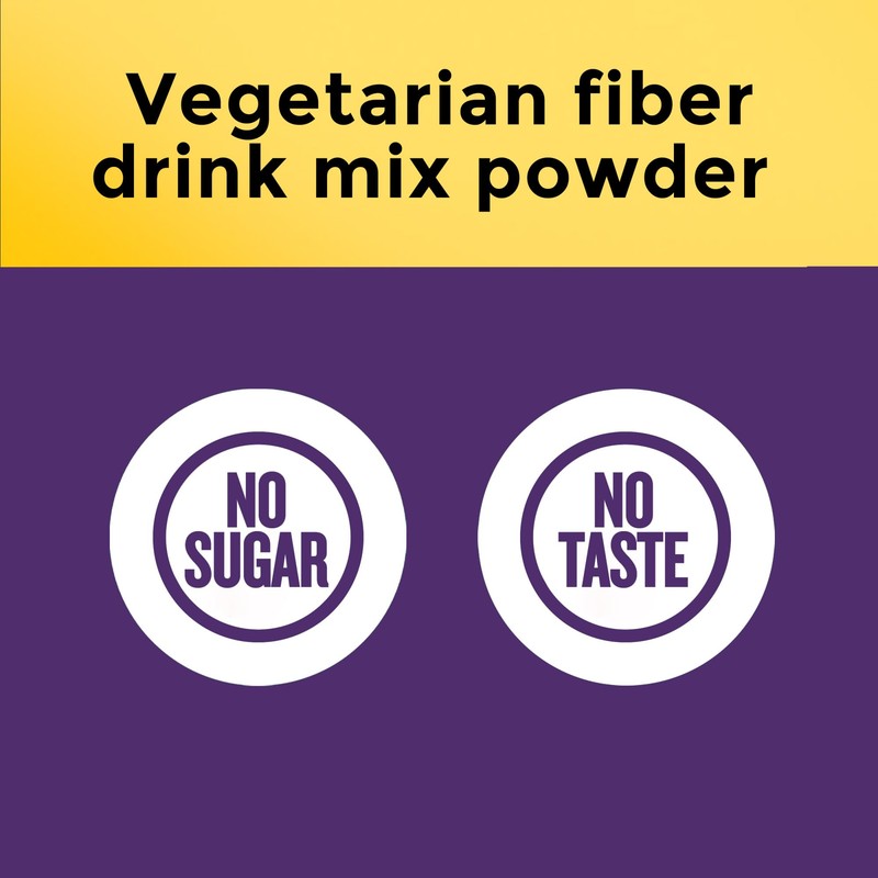 Nature Made Prebiotic Fiber Powder, Taste Free & Sugar Free