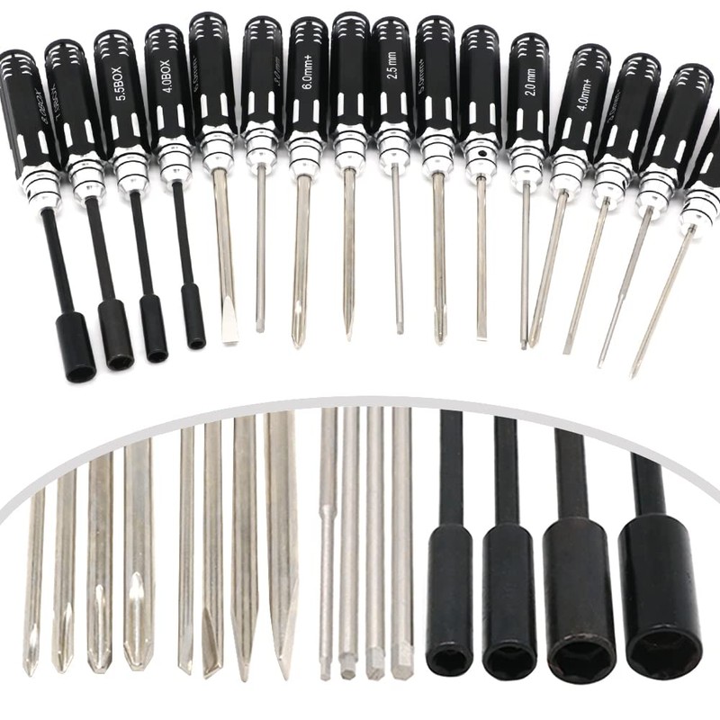 havcybin Hex Allen Screwdriver Kit - 16pcs RC Car Traxxas