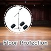 10 PCS Microphone Guitar Stand Foot Protector Rubber Stand Cap