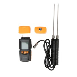 3 Months Manufacturer Warranty JAPANESE Theories Parts with Professional Digital Wood Moisture Meter, Separate Type Probe Wood Moisture Meter, Content Content Rate Meter, Surveying Equipment Surveying Supplies Building Supplies Wood Moisture Checker
