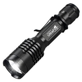 ULTRAFIRE Super Bright LED Flashlight - 1200 High Lumens LED Tactical Flashlight with 3 Modes for Camping, Hiking, Dog Walking UF-2220B