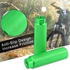 X AUTOHAUX Pair Rear Foot Pegs Footrests Green for Bicycle