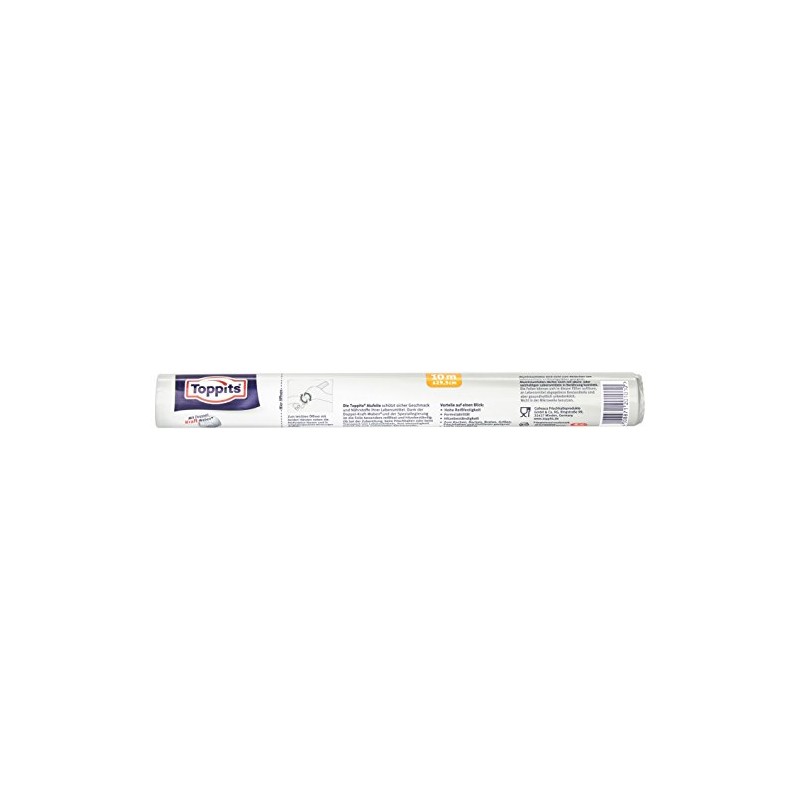 Toppits Aluminium Foil Refill Roll 10 m Silver