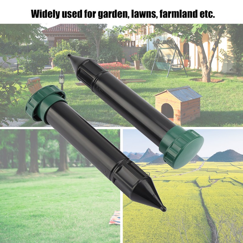 2PCS Garden Electric Ultrasonic Drive Pest Animal Bird Cat Dog