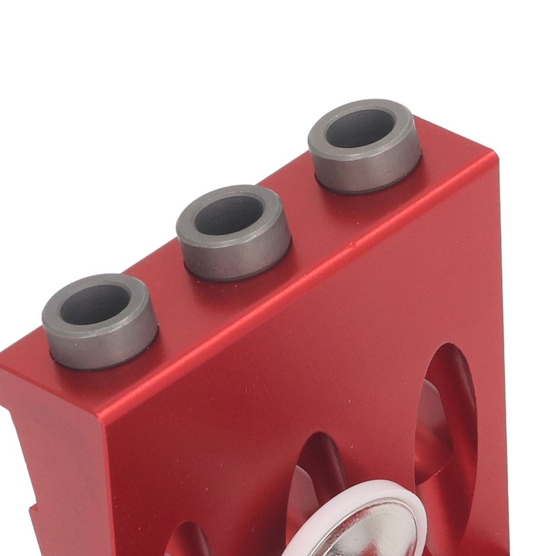Pocket Hole Jig Set Aluminum Alloy Pocket Dowel Hole Jig