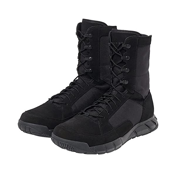 Oakley Men's Light Assault Leather Military and Tactical Boot, Black,
