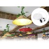 Ceiling Rose Light Pendant Fitting Vintage Retro with Lamp Holder