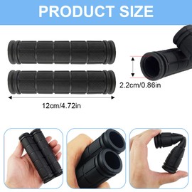 Bicycle Grips Handlebar Grips Bicycle Children with Highest Safety Impact Protection Children's Bicycle Grips Rubber Grips for Scooter Tricycle Children Balance Bike Children's Bicycle
