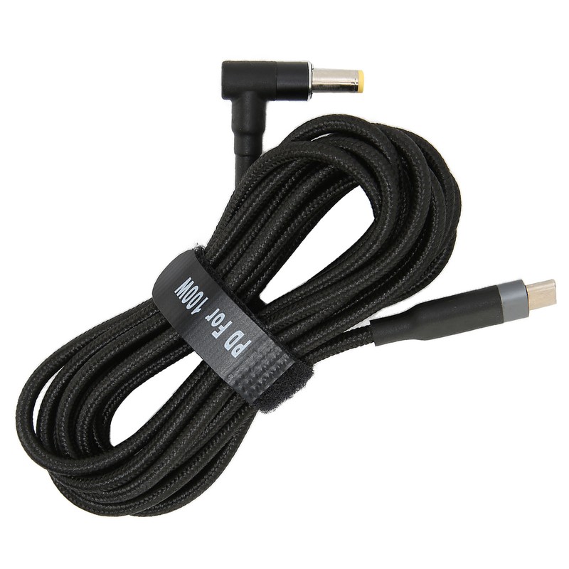 JORINDO Laptop Power Cord PD EMARK Chip 5A 100W Portable