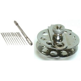 1 Double End Pin Vise with 12 Bead Reamers & 1 Bead Vise