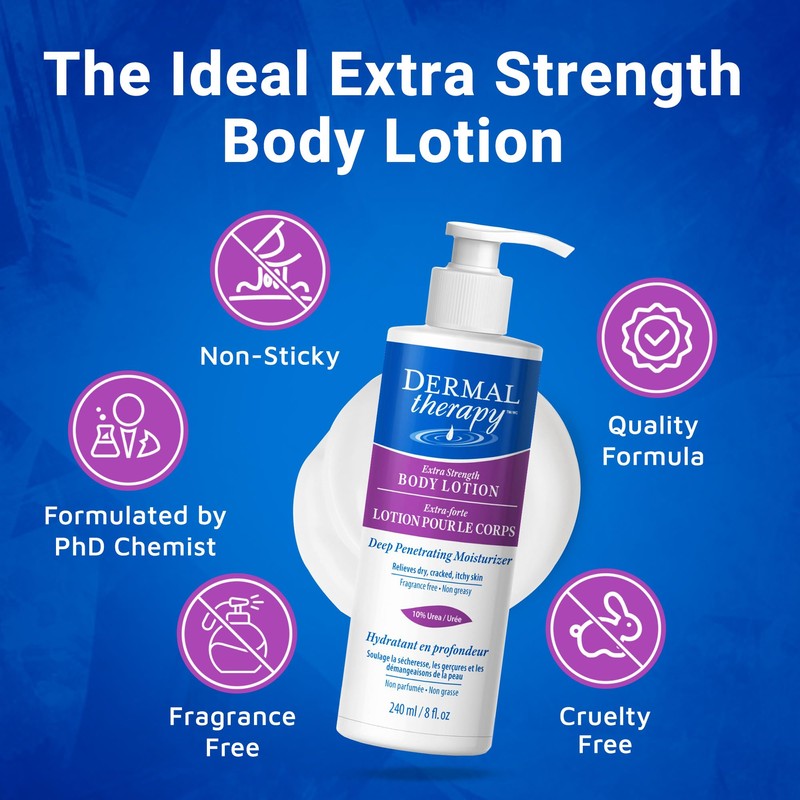 Dermal Therapy Extra Strength Body Lotion – Hydrating Formula with