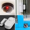 Window & Door Alarm, Dummy Camera & CCTV Security Set Security Door Alarm (Small) 10ea
