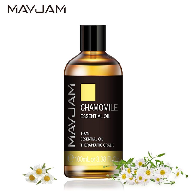 MAYJAM Essential Oil, Chamomile, 3.4 fl oz (100 ml), Aroma