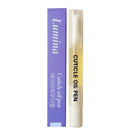 Lumina Cuticle Oil Pen Baby Powder Scent 2ml Nail Nourishing Moisturizing Nail Care Korean Nail Oil / 루미나 큐티클 오일펜 베이비파우더향 2ml 손톱영양 보습 네일케어 국산 네일오일