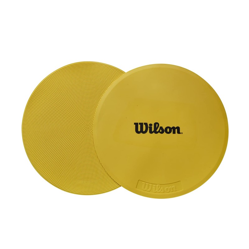 Wilson Tennis Marker Dots, Rubber, Multi-Coloured, 12 pieces