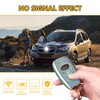 FT FUNTOR 4-Key Gold Edged Key Fob Cover for Subaru