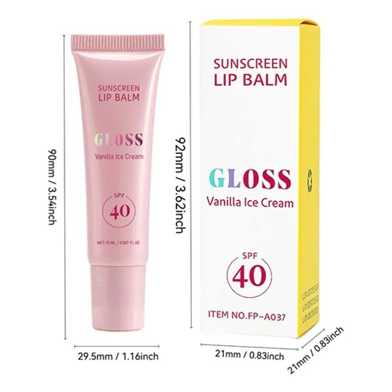 Bálsamo Labial Con Protector Solar Spf 40 Gloss