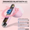 Wireless Headphones LED Display, Waterproof Headphones