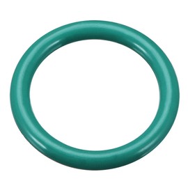 sourcing map Fluororubber O-Rings FKM Seal for Machines Piping 26 mm AD 19 mm ID 3.5 mm Width Green Pack of 1