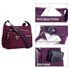 Women's Multi-Pocket Messenger Shoulder Bag for Daily Shopping, 4, Retro