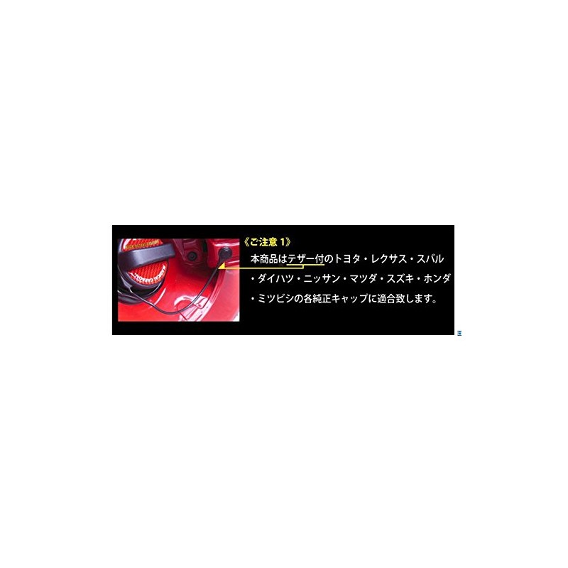 HASEPRO Magical Carbon [Hologram Fuel Cap Emblem] (Red) Honda (For