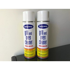 Sprayway Lot of 2 Grill & Oven Cleaner Foam Spray 20oz BRAND NEW!