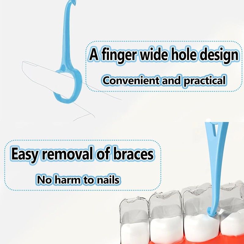8 Pieces Aligner Removal Tool Invisible Aligner Remover Tool Kits