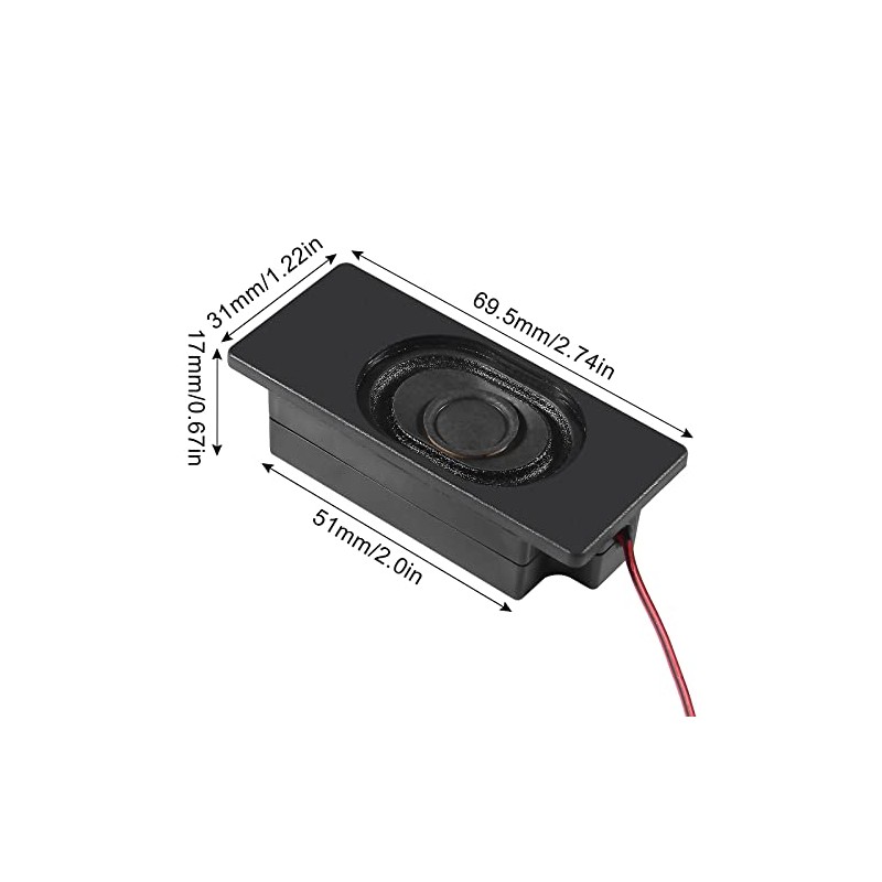 Mini altavoces de 3 W 8 Ω para proyectos Arduino