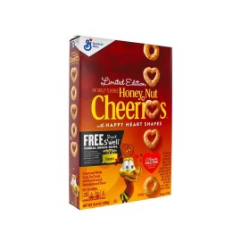 General Mills Honey Nut Cheerios Breakfast Cereal - Box 10.8 oz