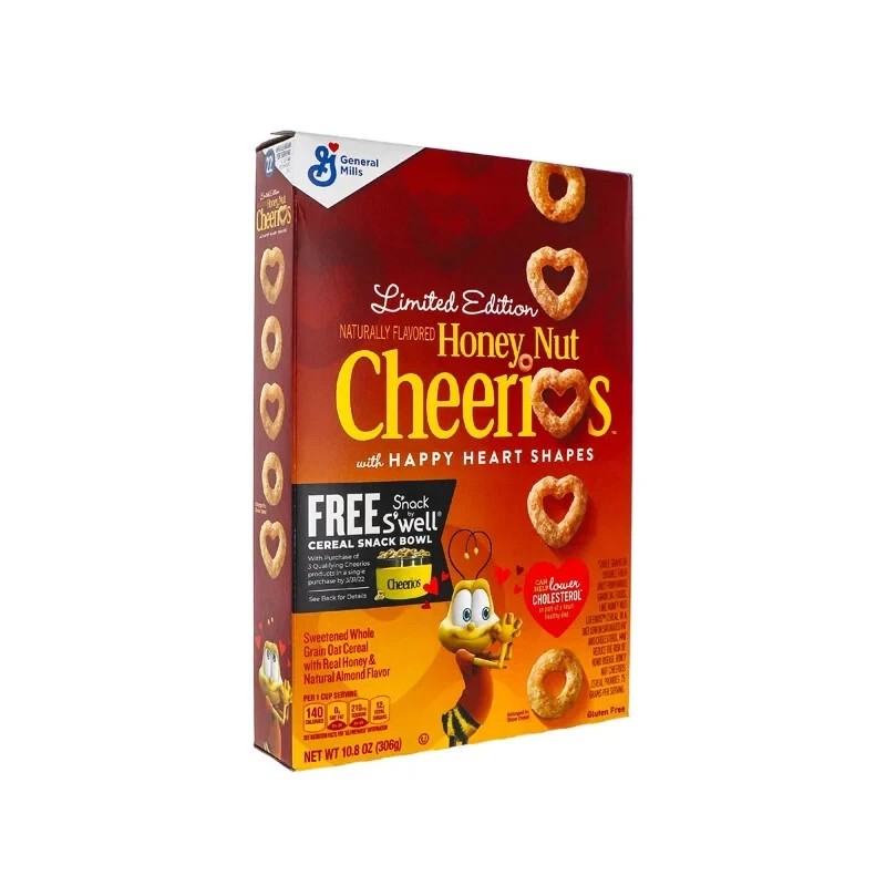 General Mills Honey Nut Cheerios Breakfast Cereal - Box 10.8
