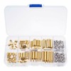 180pcs M2.5 Standoff Kit - Male Female Hex Brass Spacer