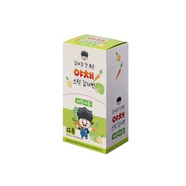 [KIMDAEGAM] Seaweed Flake Stick, Korean Traditional Snack, User-Friendly & Easy-Cut Packaging in Portable & Compact Size for Children (Vegetable Flavor, 10g x 15EA)