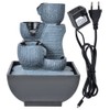 Unique Shape Desktop Fountain Home Tabletop Decoration Resin Landscape Ornament