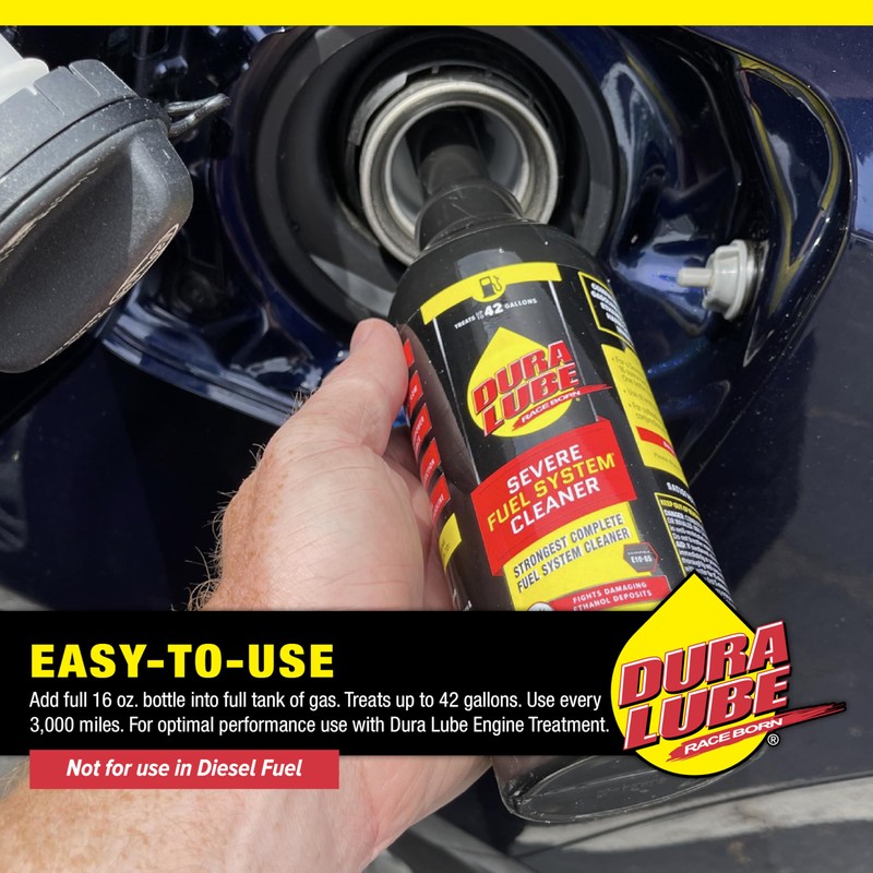 DURA LUBE Severe Fuel System Cleaner | 16 oz., 2-Pack