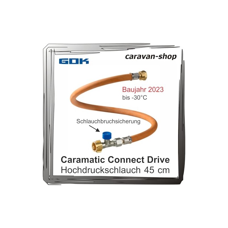 GOK Caramatic ConnectDrive 7188412 High Pressure Hose with Hose Break