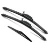 JustCar 3 wipers Replacement for 2014 2015 2016 2017 2018